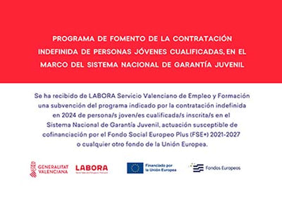 Fomentamos el empleo juvenil cualificado